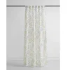 Amalia Meadow Sheer Curtain Panel 96" Ivory/Multi