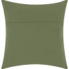 Ambrose Cotton Leaf Pillow 20x20 Green