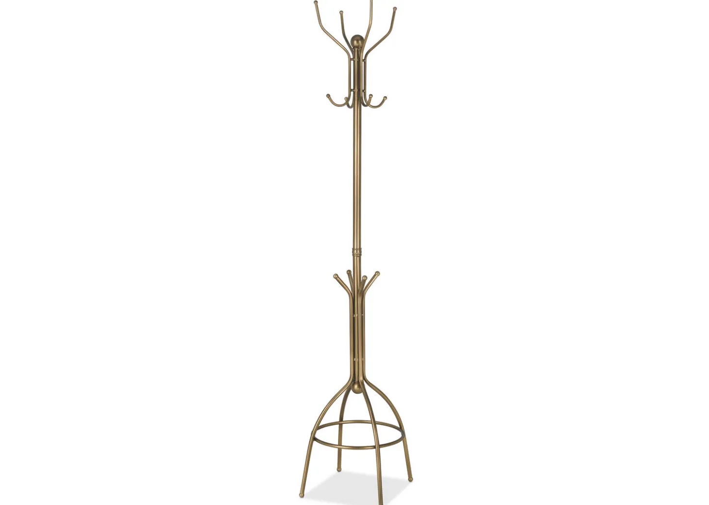 Armond Coat Rack Brass