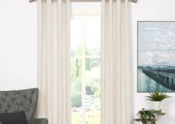 Bailey Curtain Panel 108" Ivory