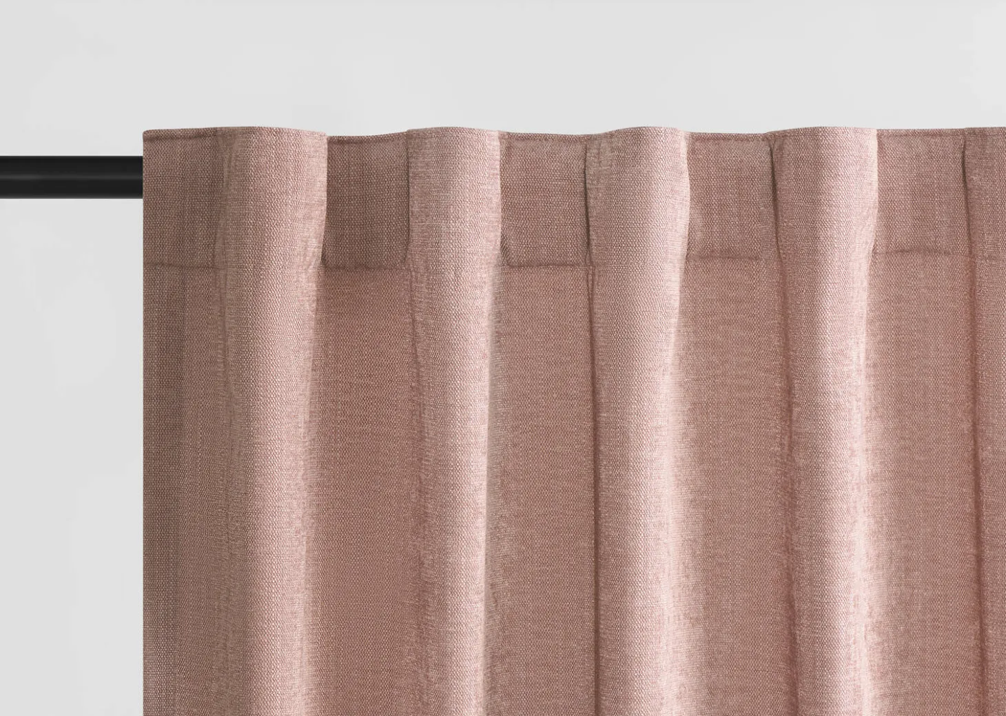 Bailey Curtain Panel 96" Pink