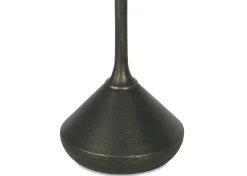 Banks Recycled Metal Accent Table -Bronze