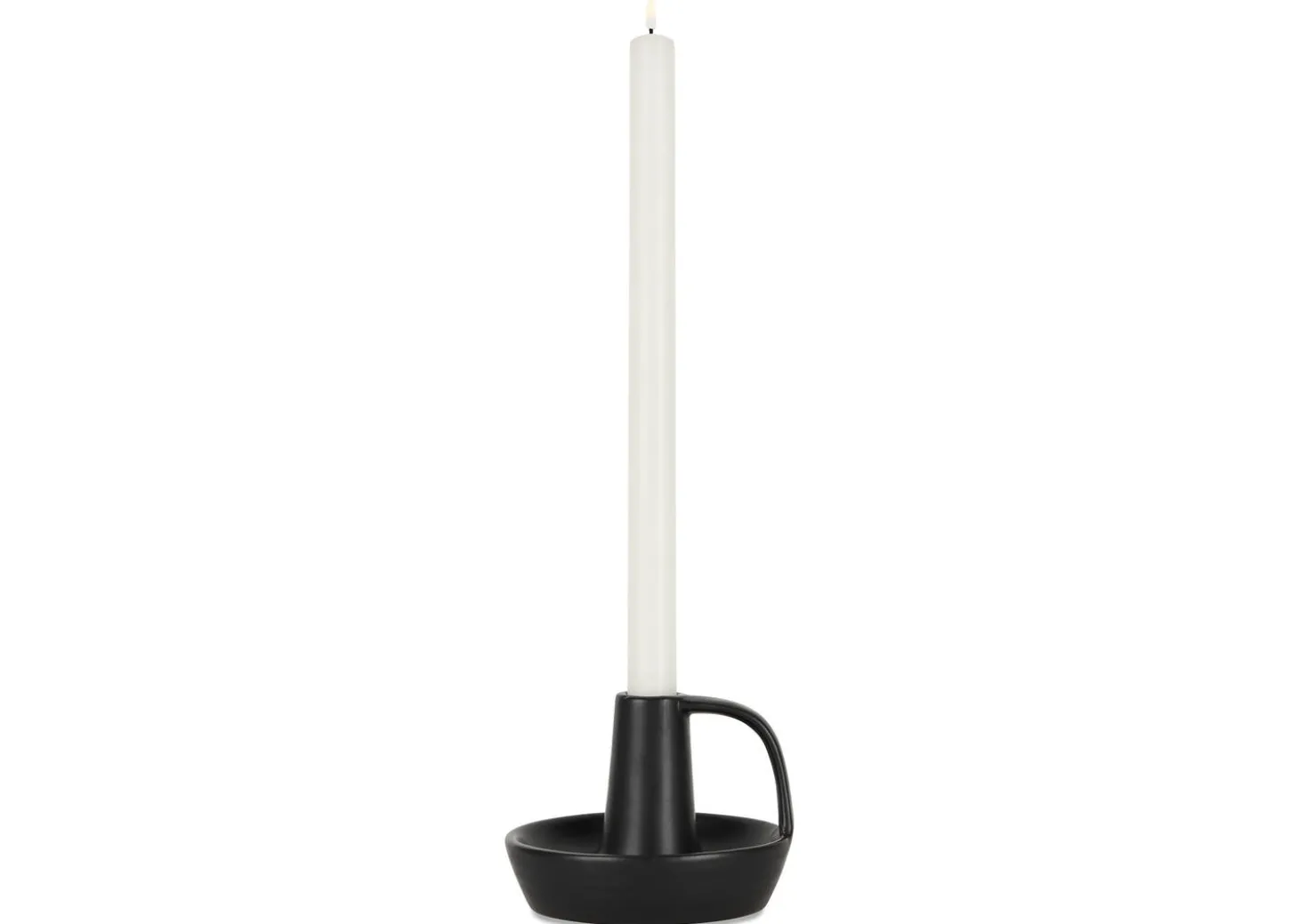 Barnaby Candle Holder Black
