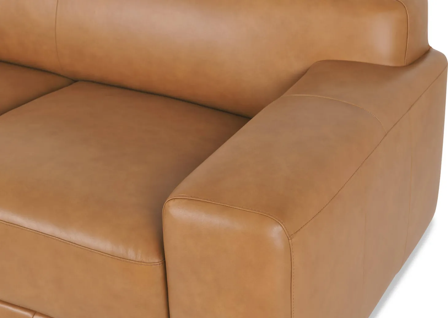 Beau Leather Sofa -Leo Tan