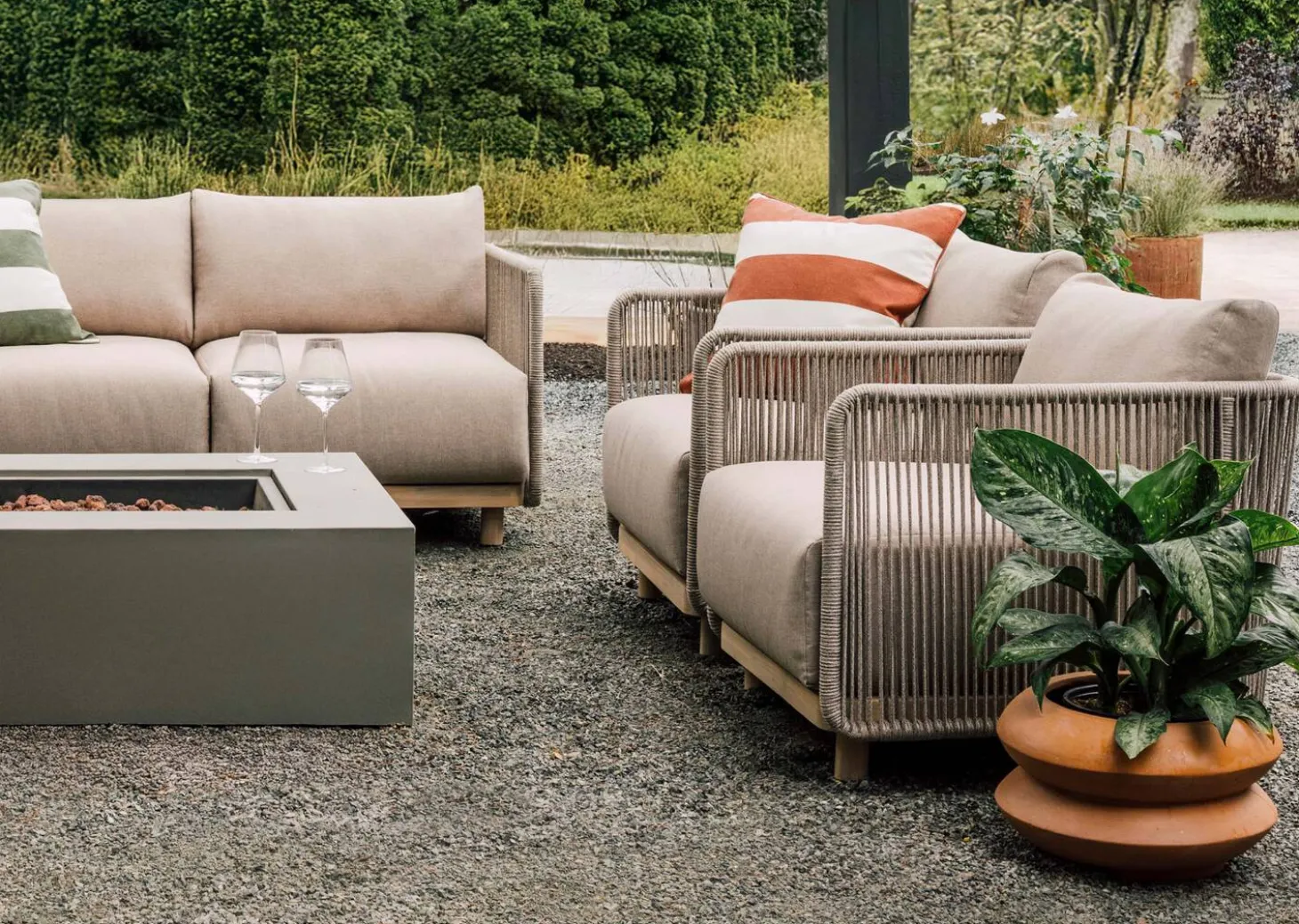 Belize Outdoor Armchair -Sand