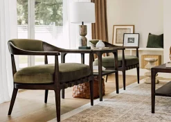 Bosco Armchair -Rya Olive