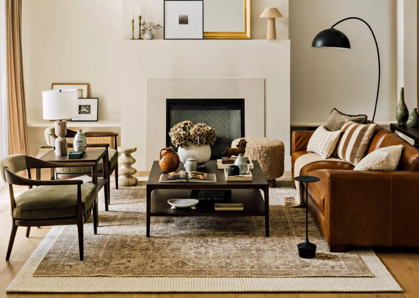 Bosco Armchair -Rya Olive