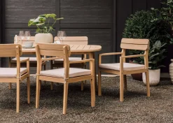 Cabrio Outdoor Dining Chair -Natural