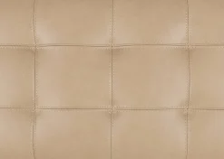 Carson Leather Ottoman