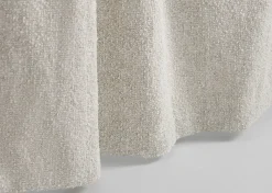 Cedric Curtain Panel 96" Ivory/Ash