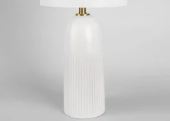 Chance Table Lamp Tall White
