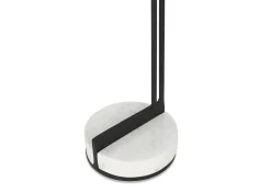 Chet Recycled Metal Accent Table -Ebony