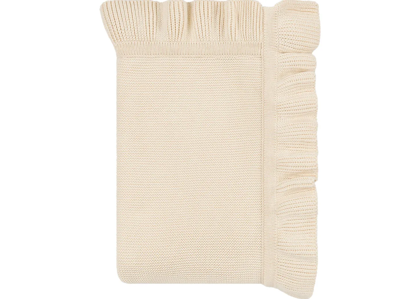 Claridge Cotton Ruffle Throw