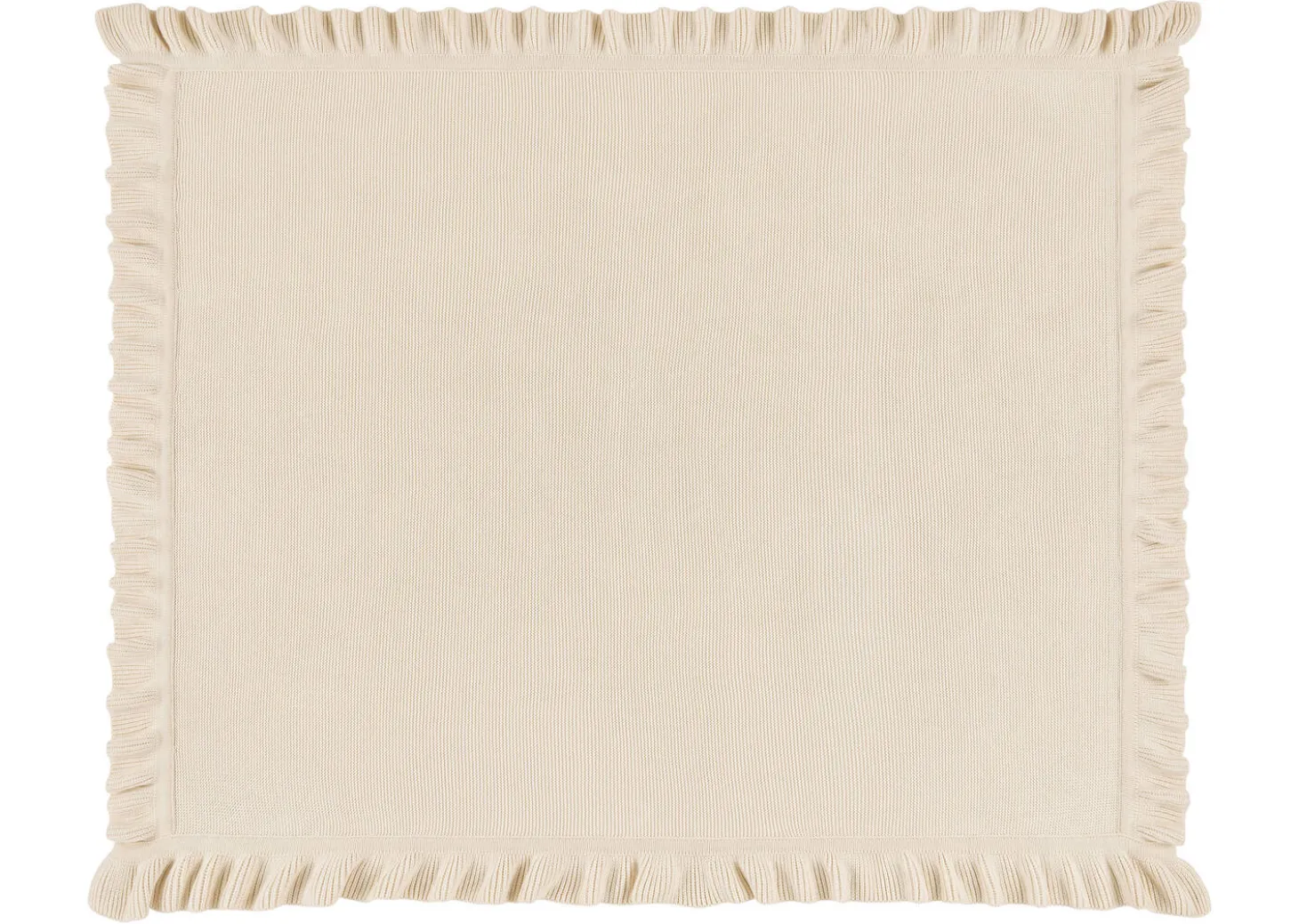 Claridge Cotton Ruffle Throw