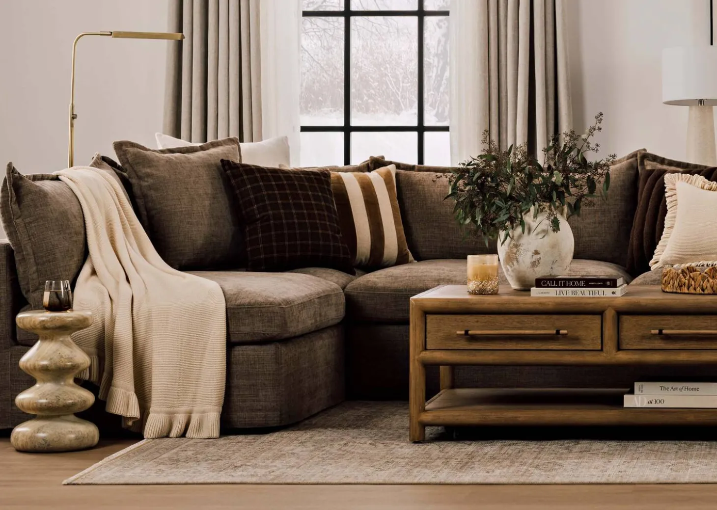 Claridge Cotton Ruffle Throw