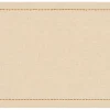 Crinkle Stitched Placemat Natural