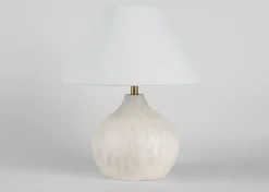 Darla Table Lamp White