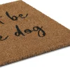 Dog Must Approve Doormat Natural