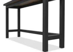 Dougal Reclaimed Wood Counter Console Table (71")
