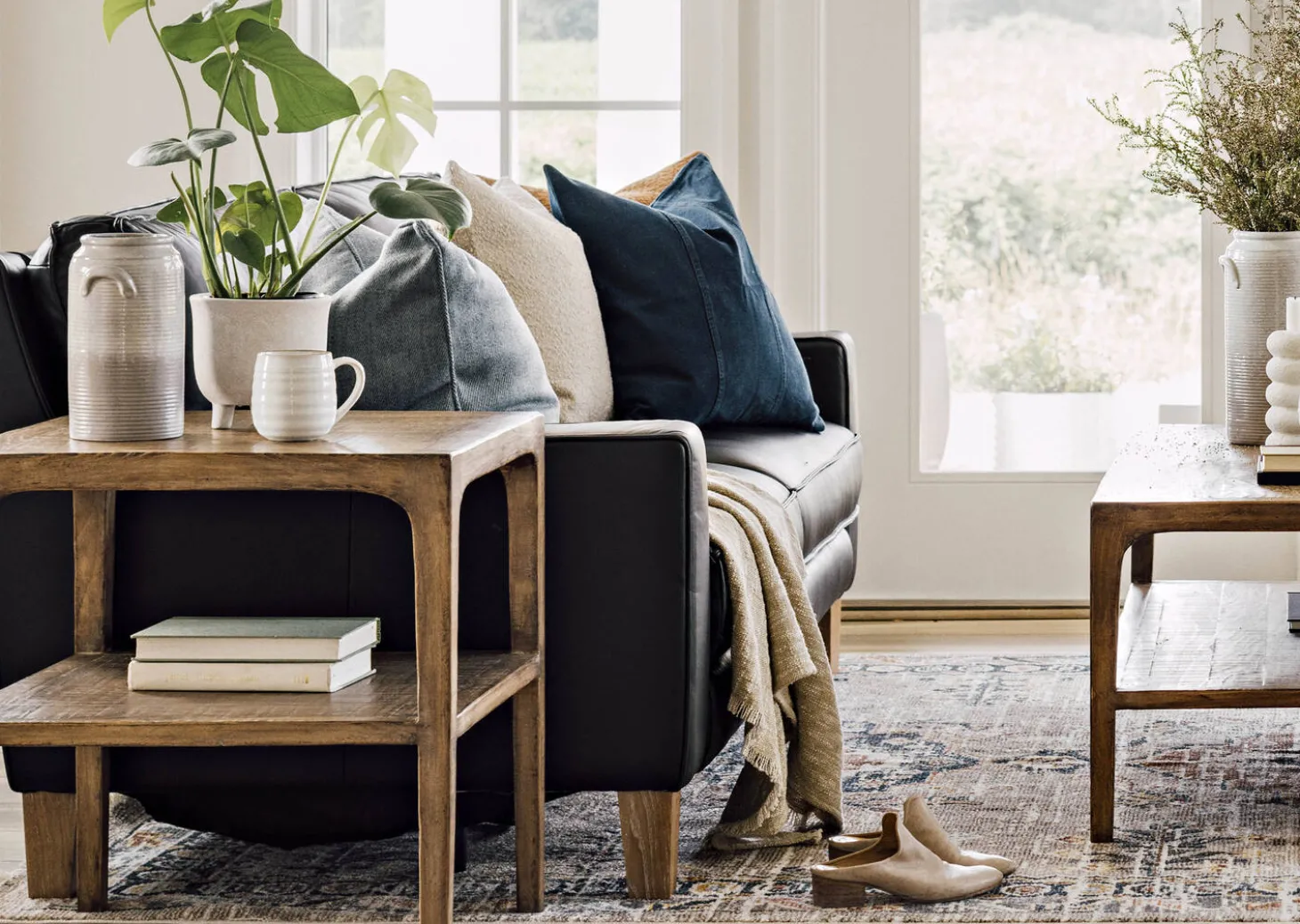 Dundas Reclaimed Wood Side Table