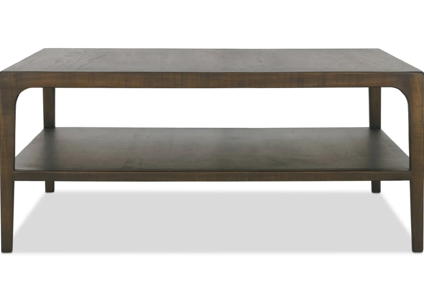 Dundas Reclaimed Wood Square Coffee Table -Hughes Umber