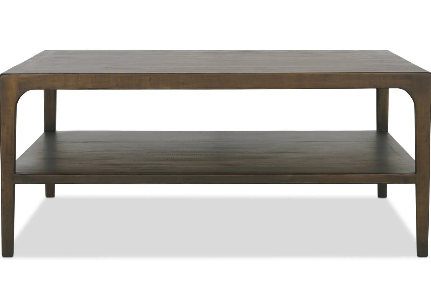 Dundas Reclaimed Wood Square Coffee Table -Hughes Umber