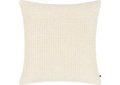 Edgell Cotton Waffle Pillow 20x20 Ivory
