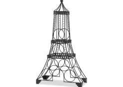 Emily Eiffel Tower Wine Rack Black