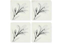 Floral Coaster Set