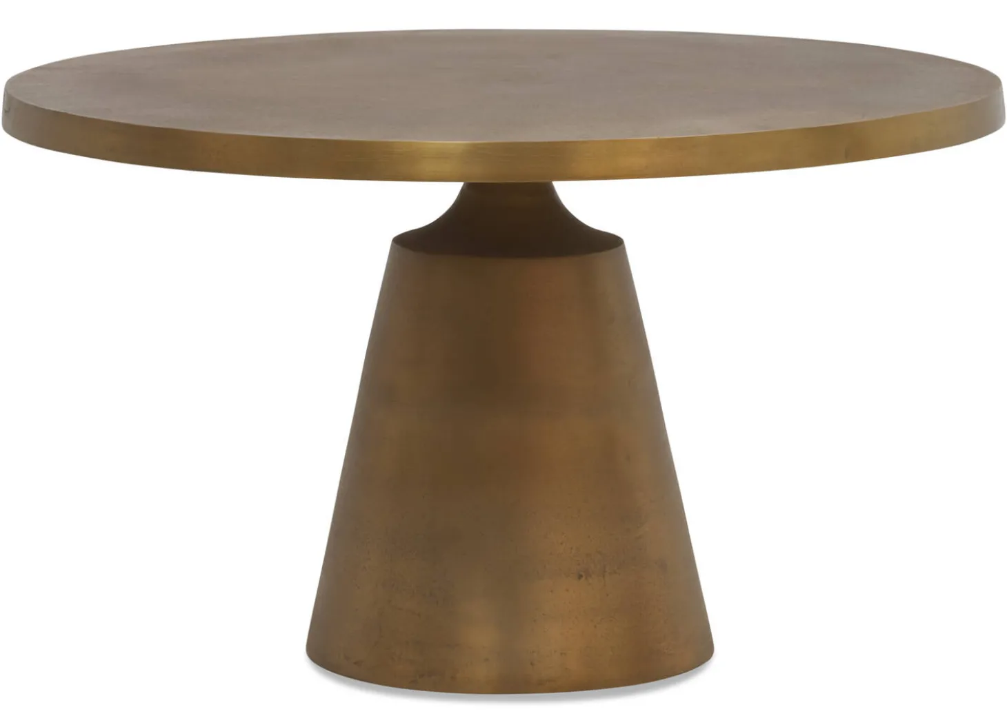 Gershwin Recycled Metal Round Coffee Table