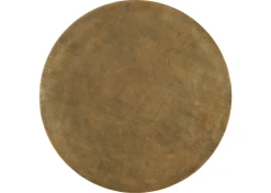 Gershwin Recycled Metal Round Coffee Table