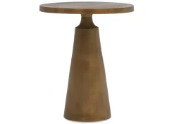 Gershwin Recycled Metal Side Table 20"