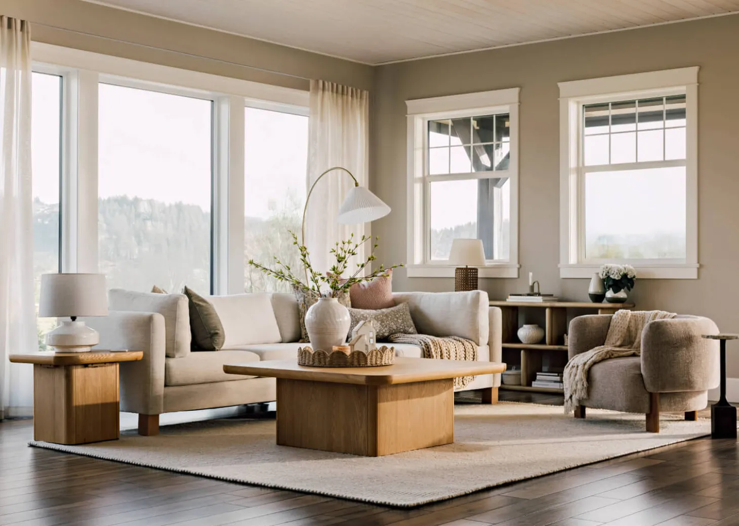 Gillian Sectional -Ashford Cream