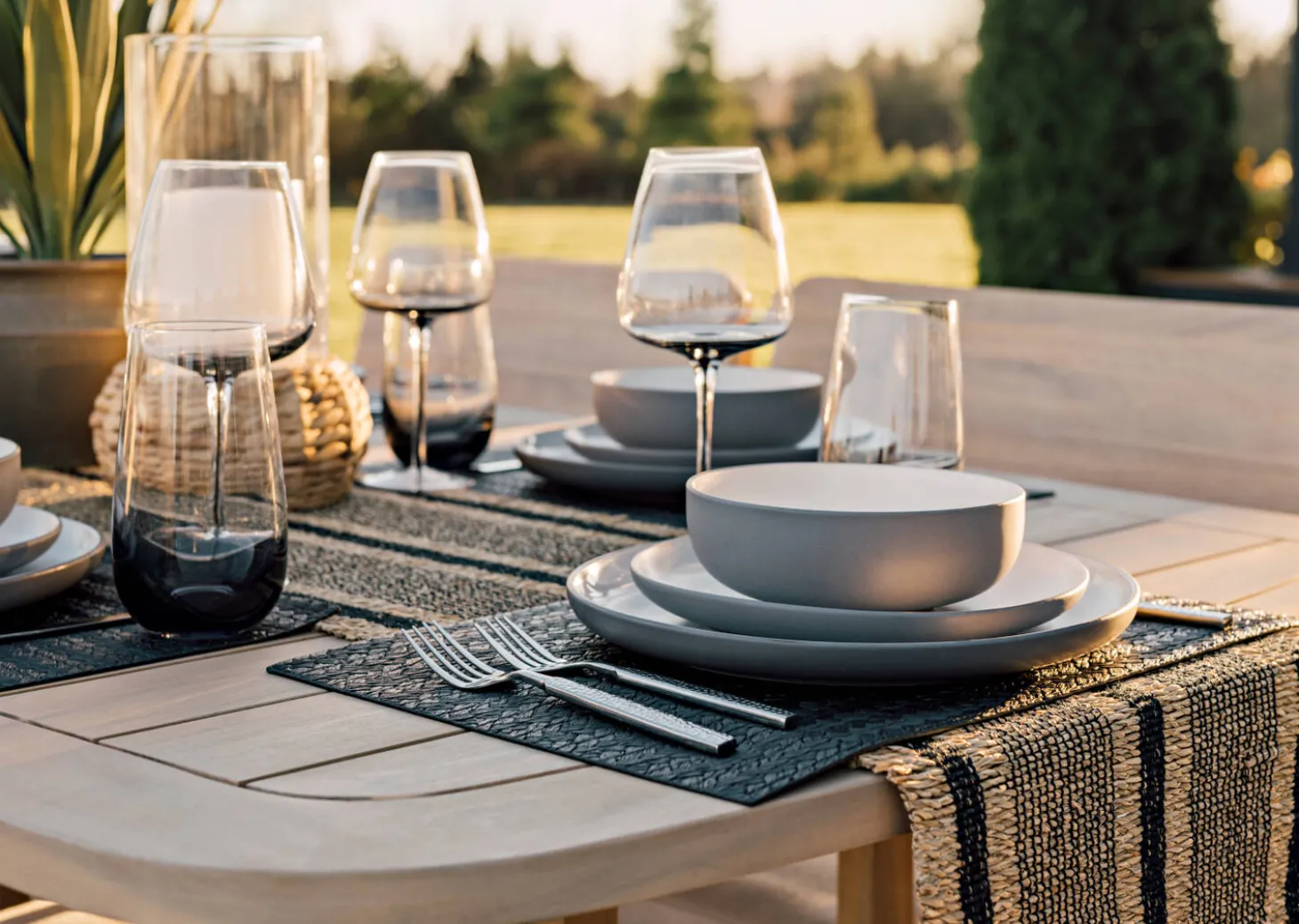 Hammered 5-Piece Cutlery Set