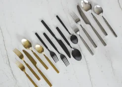 Hammered 5-Piece Cutlery Set