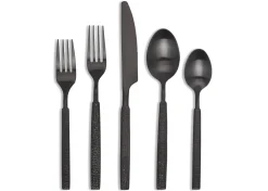 Hammered 5-Piece Cutlery Set