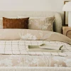 Hendricks Cotton Check Throw Nat/Cara
