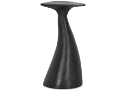 Higgins Recycled Metal Accent Table Short -Bronze