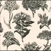 Hydrangea Napkin Set of 6 Natural/Black