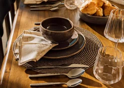 Hydrangea Napkin Set of 6 Natural/Sand