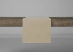 Hydrangea Table Runner Natural/Sand