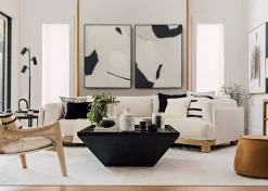 Irwin Recycled Metal Nesting Side Table Set