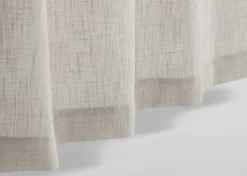 Jeffrey Sheer Curtain Panel 96" Light Grey