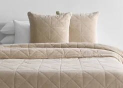 Joye Cotton Velvet Coverlet