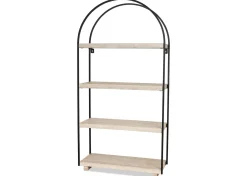 Kamari Reclaimed Wood Bookshelf -Tauno Oat