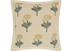Kavi Floral Pillow 20x20 Ivory/Multi
