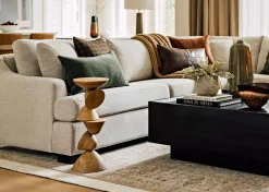 Kazuto Accent Table -Tasmen Natural