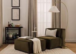 Laroux Recycled Metal Accent Table -Sienna