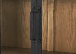 Lilibet Reclaimed Wood Cabinet -Mannor Black