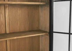 Lilibet Reclaimed Wood Cabinet -Mannor Black